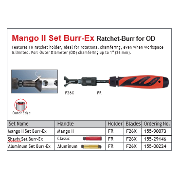 Mango II Set Burr-Ex 