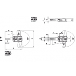 Dispozitiv liniar (zavor)  50/ASD