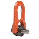 Inel de ridicare dublu articulat cu surub