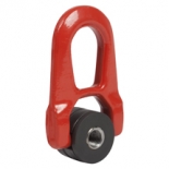 Inel de ridicare dublu articulat cu piulita