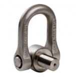 Inel de ridicare dublu articulat veriga cu surub - executie inox